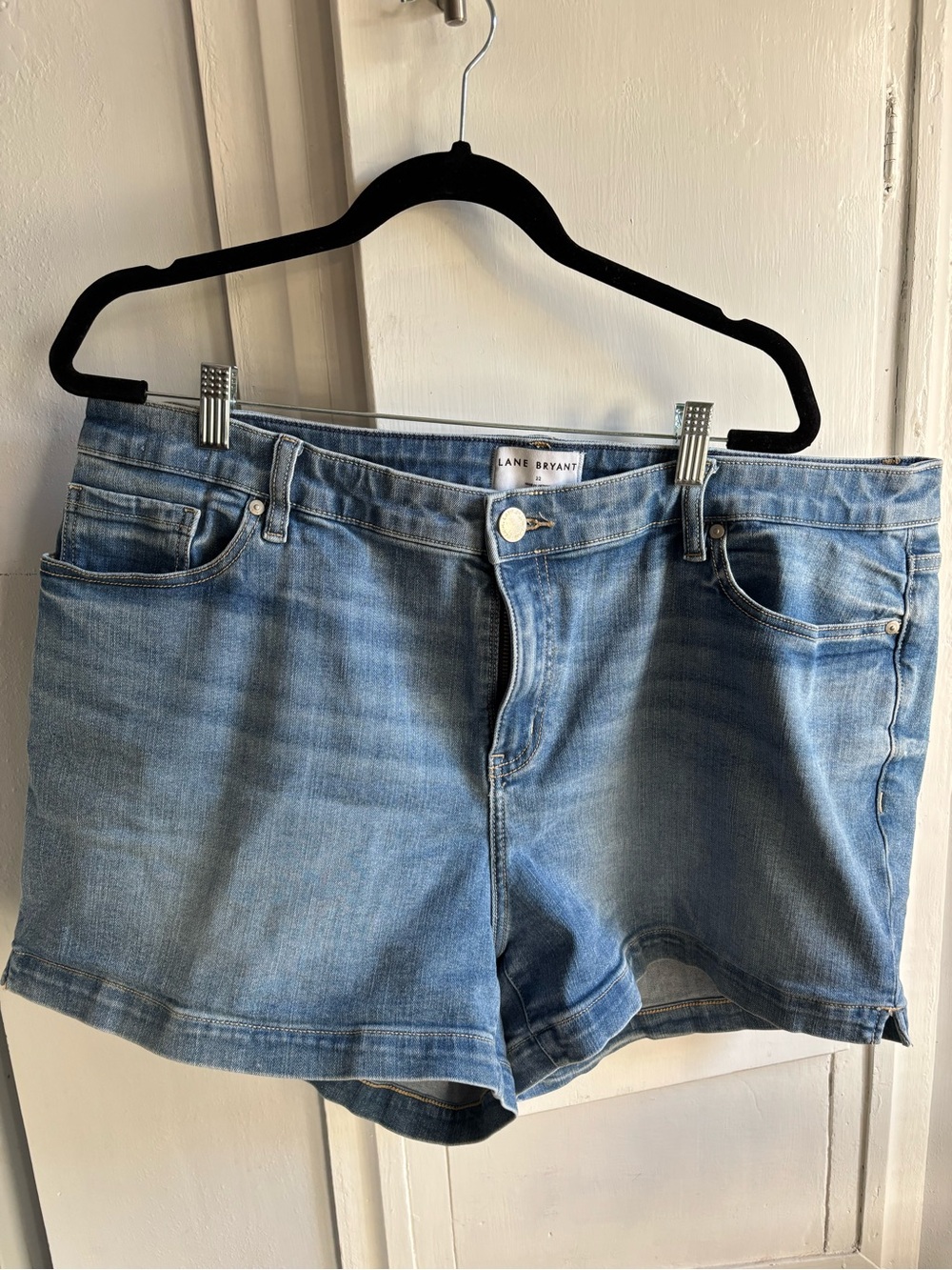 Lane Bryant Light Blue Denim Jean Shorts